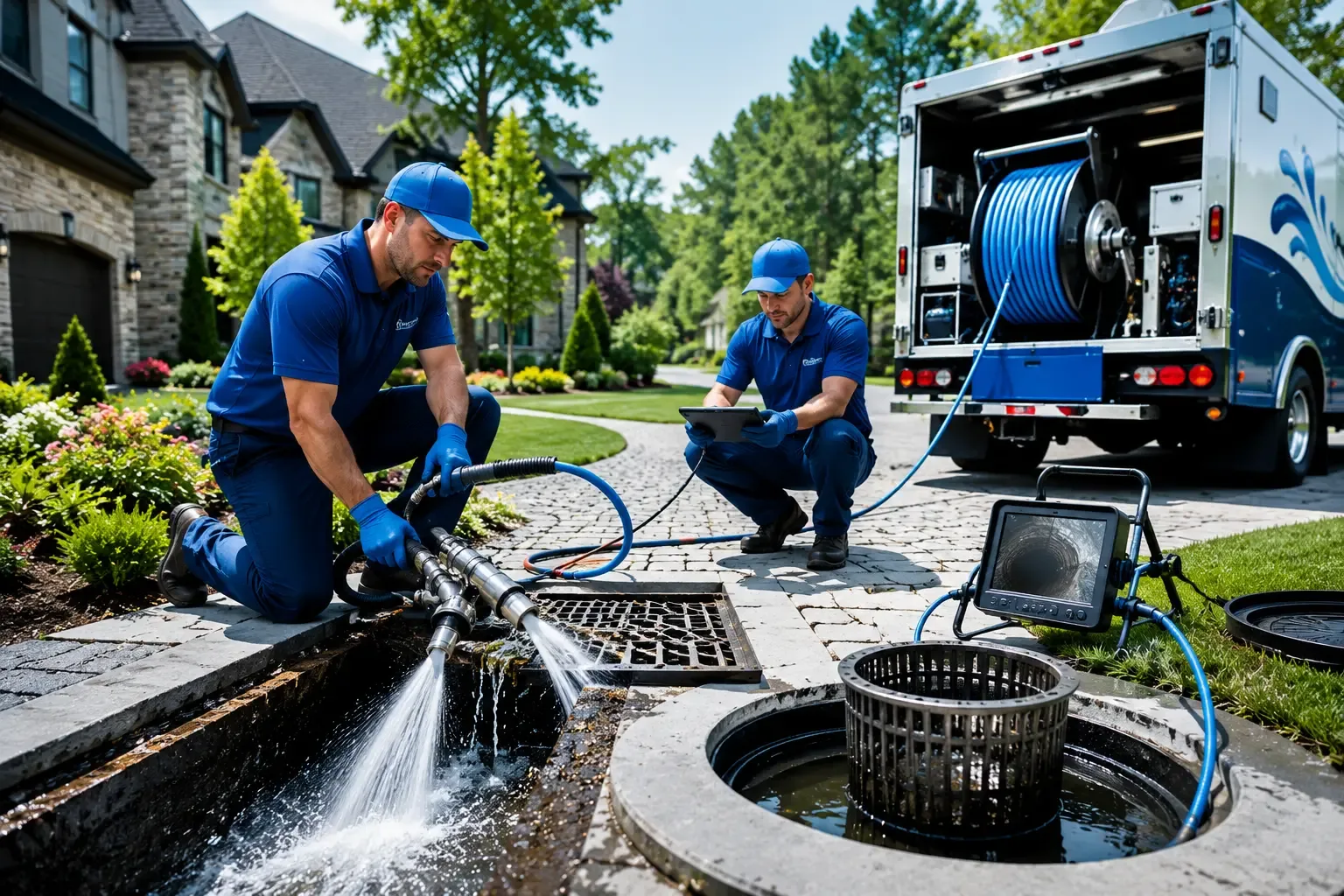 Local outdoor drain cleaning professionals in Lakewood, OH